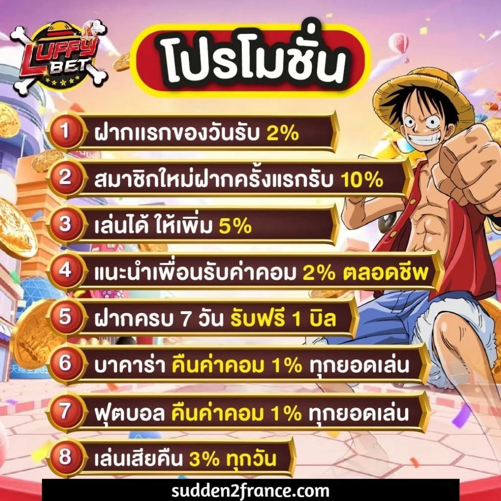 luffybet ทางเข้า เว็บตรง